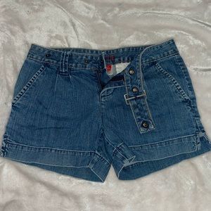 Ladies size 2 denim shorts